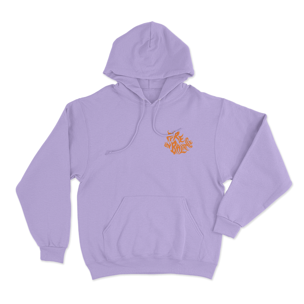 Fire N Battle Unisex Hoodie Purple Fire N Battle Unisex Hoodie Purple