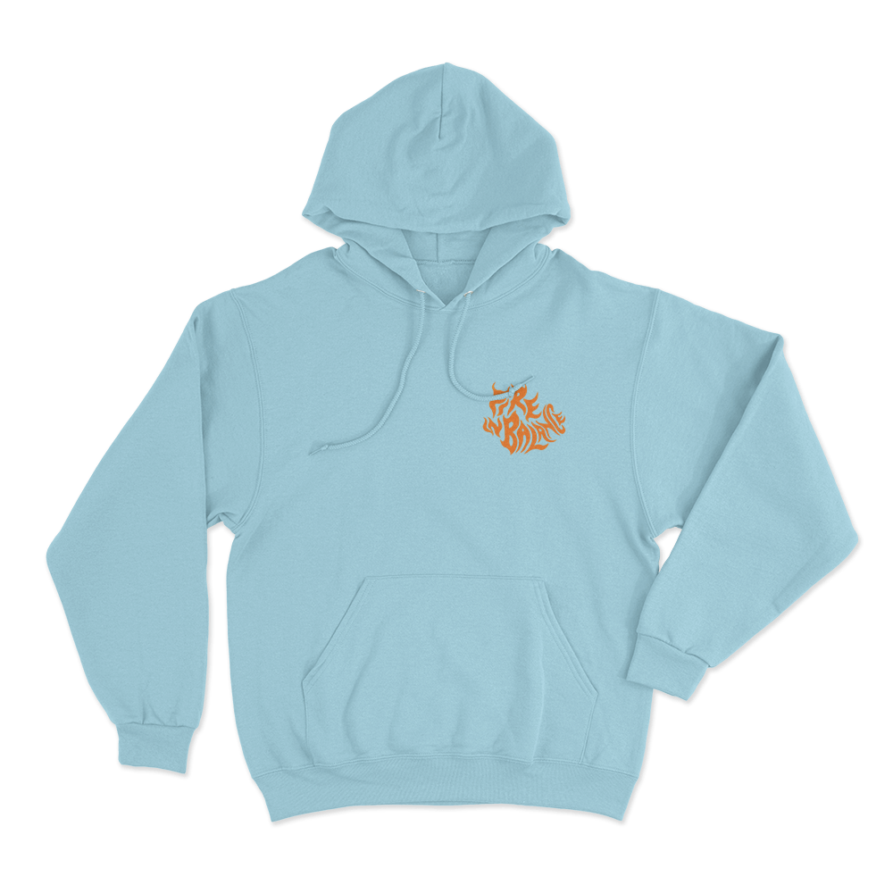 Fire N Battle Unisex Hoodie Sky Blue Fire N Battle Unisex Hoodie Sky Blue