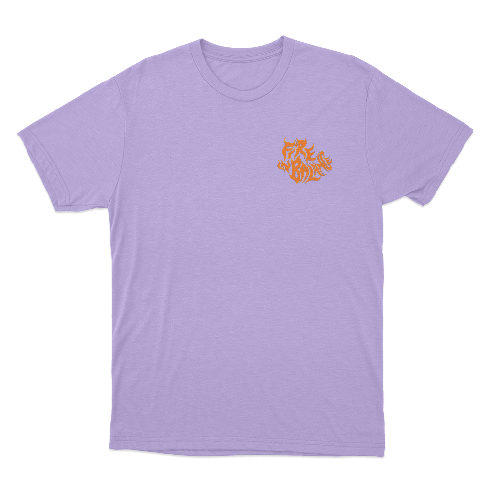 Fire N Battle Unisex T Shirt Purple Fire N Battle Unisex T Shirt Purple