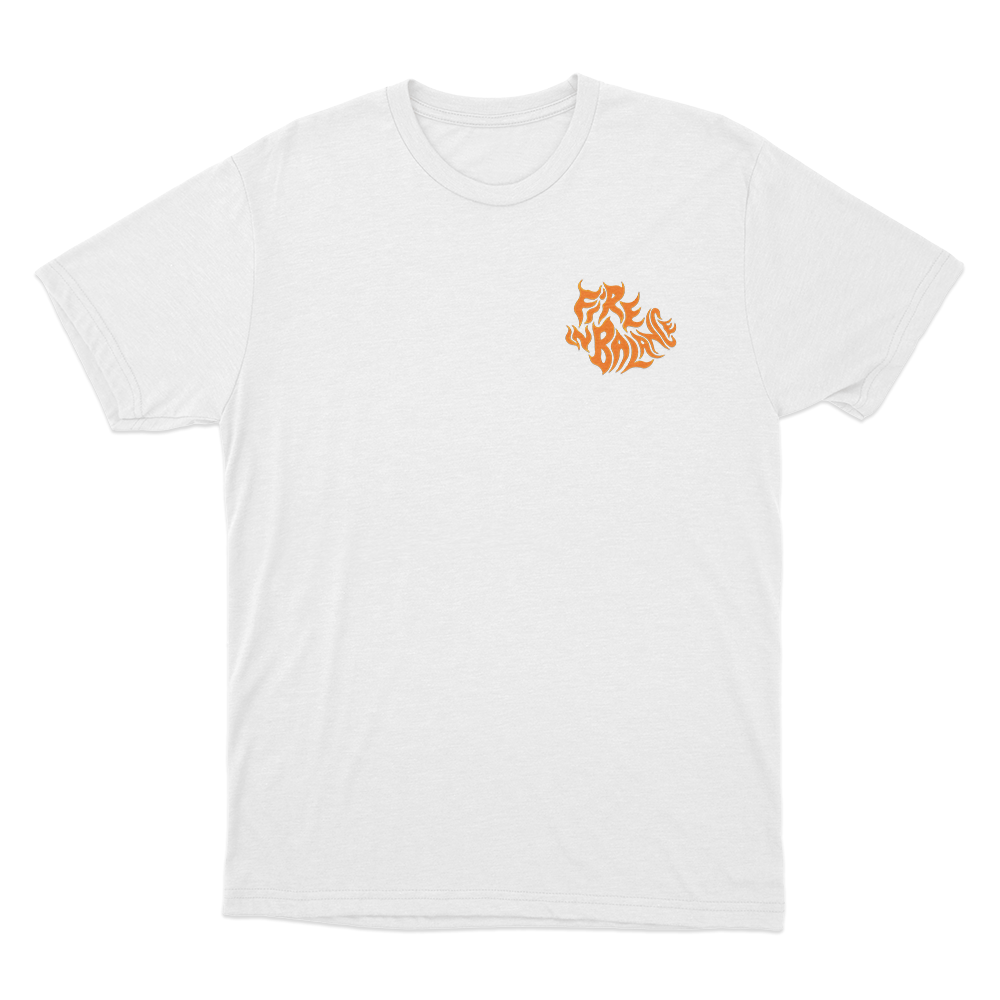 Fire N Battle Unisex T Shirt White Fire N Battle Unisex T Shirt White
