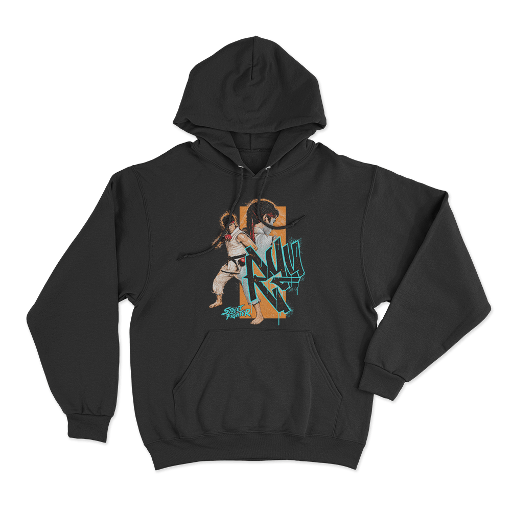 Street Fighter Ryu Unisex Hoodie Black Street Fighter Ryu Unisex Hoodie Black